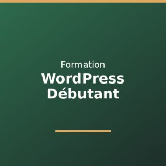 Formation WordPress Débutant